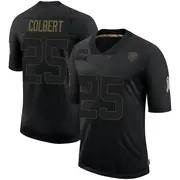 Men's Limited Adrian Colbert Chicago Bears Black 2020 Salute To Service Jersey