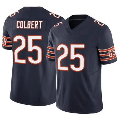 Men's Limited Adrian Colbert Chicago Bears Navy Vapor F.U.S.E. Jersey