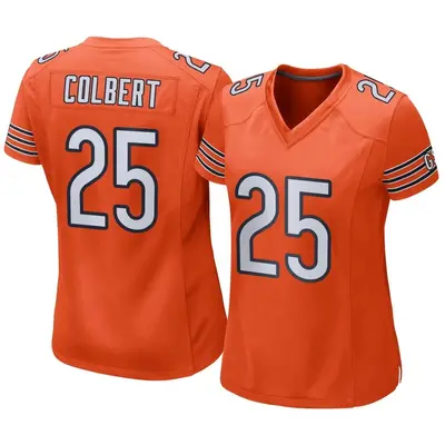 Women's Game Adrian Colbert Chicago Bears Orange Alternate Jersey