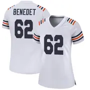 Women's Game Theo Benedet Chicago Bears White Alternate Classic Jersey