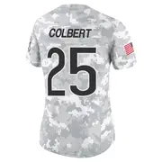 Women's Limited Adrian Colbert Chicago Bears Arctic Camo 2024 Salute to Service Jersey