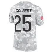 Youth Limited Adrian Colbert Chicago Bears Arctic Camo 2024 Salute to Service Jersey